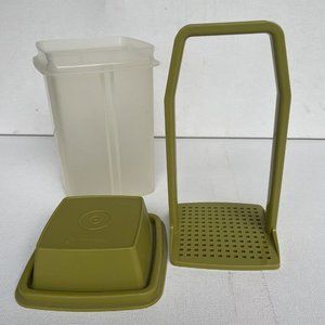 TUPPERWARE AVOCADO SML PICK A DELI PICKLE KEEPER CONTAINER HOT PEPPER VEGTABLES